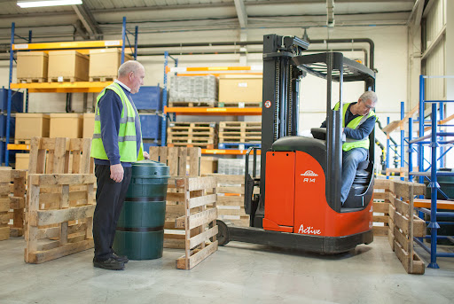 reach truck forklift training